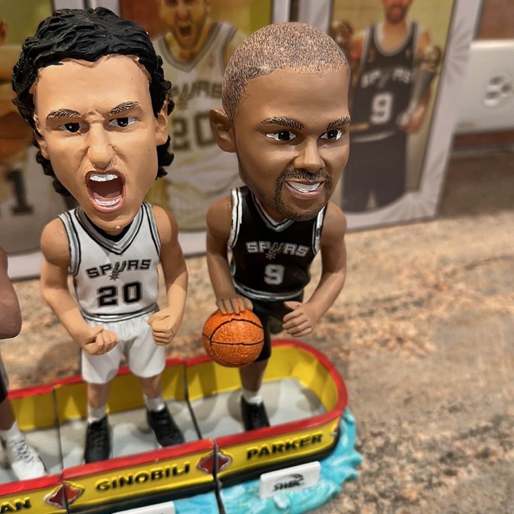 San Antonio Spurs 50th Anniversary Bobblehead Manu Ginobili only - Picture 3 of 6